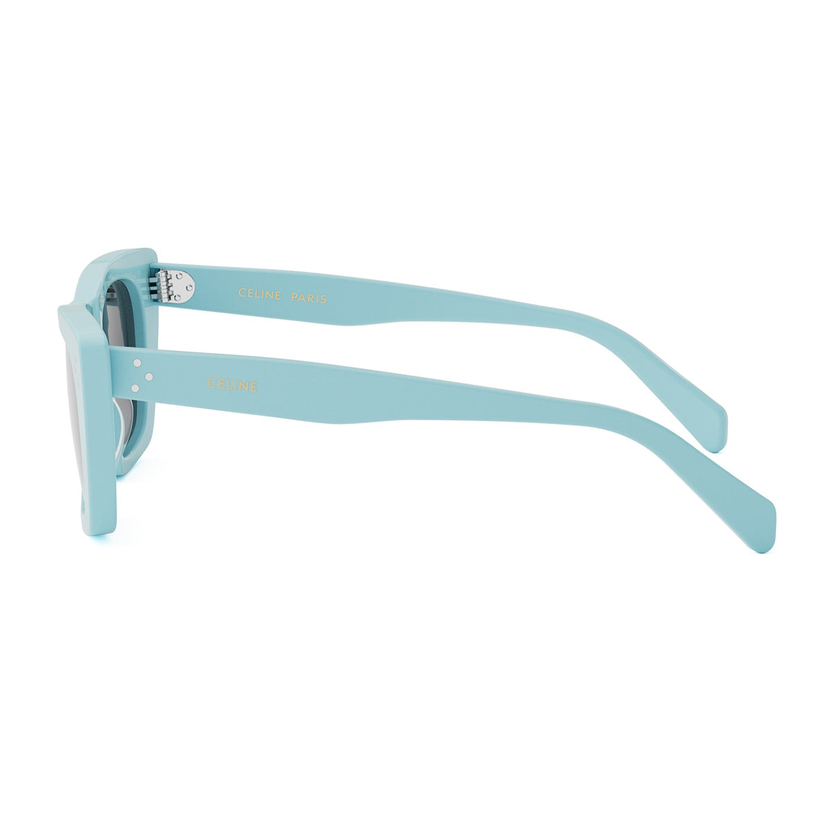 Celine CL40187I 3 Dots 84A Light Blue Turchese Acetate Occhiali Da Sole