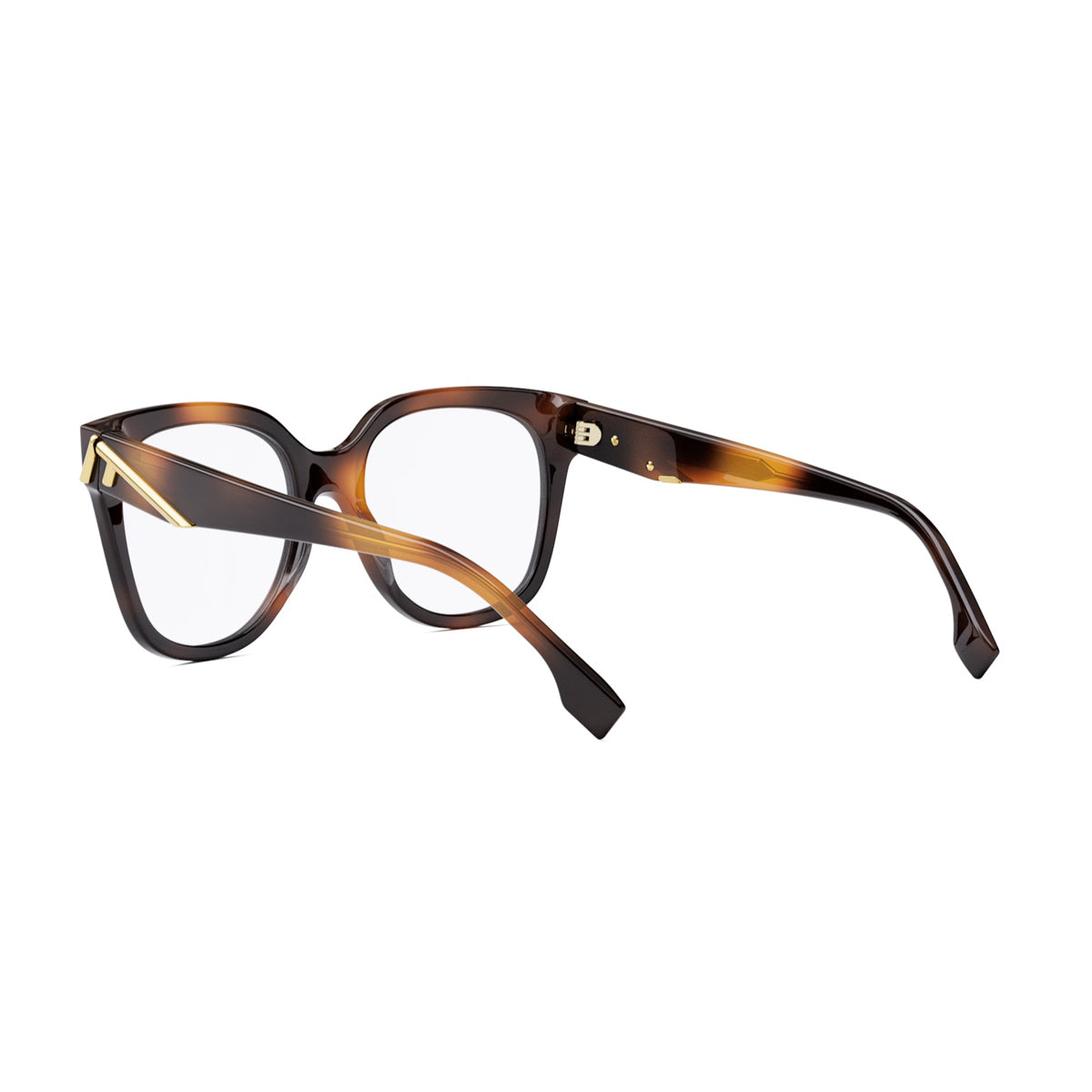 FE50064I Fendi First 053 Havana Marrone Acetate Occhiali Da Vista