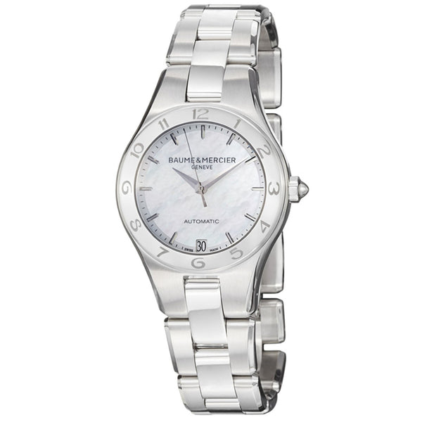 Baume & Mercier watch in white