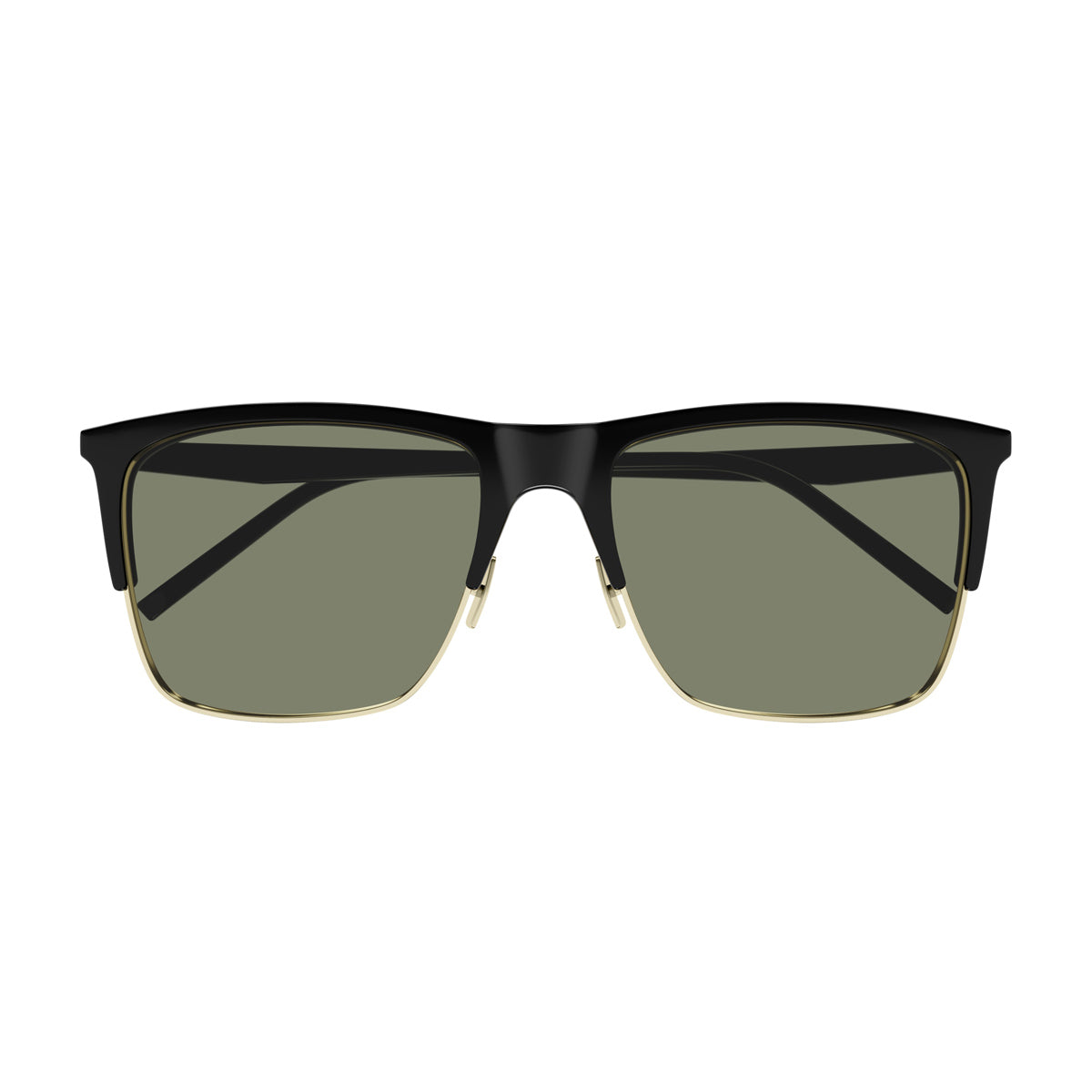 Saint Laurent SL 768 Linea Logo 001 Black Green Nero Bio-injected /metal Occhiali Da Sole