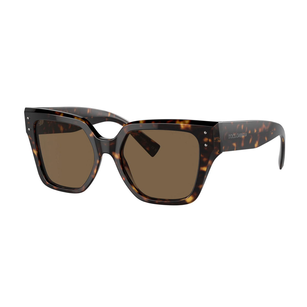 DG4471 Linea DG SHARPED 502-73 Havana Marrone Acetate Occhiali Sole