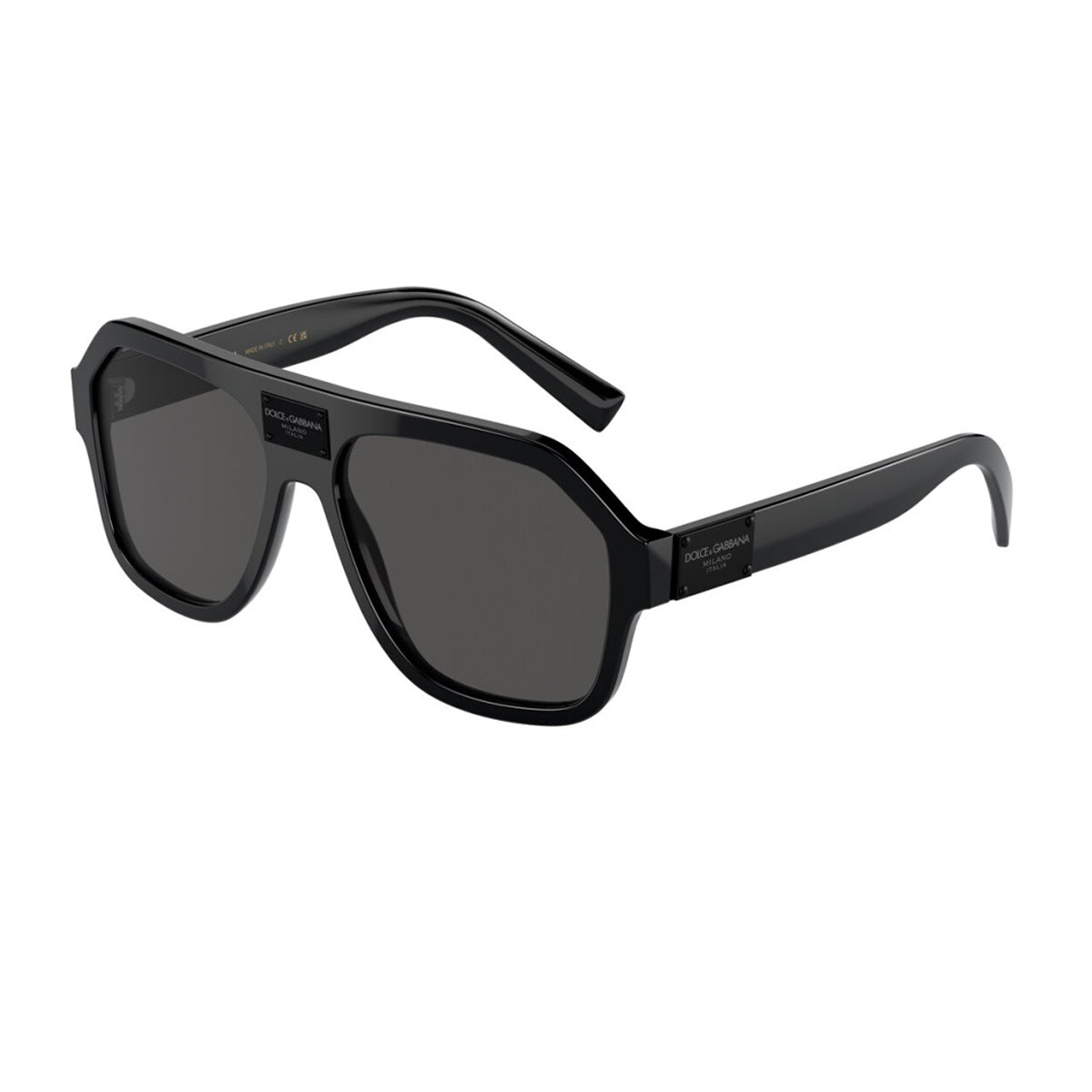 DG4433 501-87 Nero Celluloid Occhiali Sole