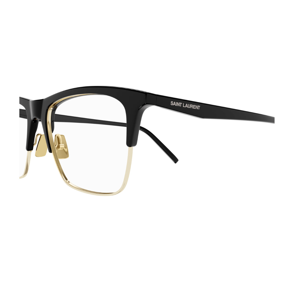 Saint Laurent SL 786 Linea Logo 003 Black Nero Acetate/metal Occhiali Da Vista