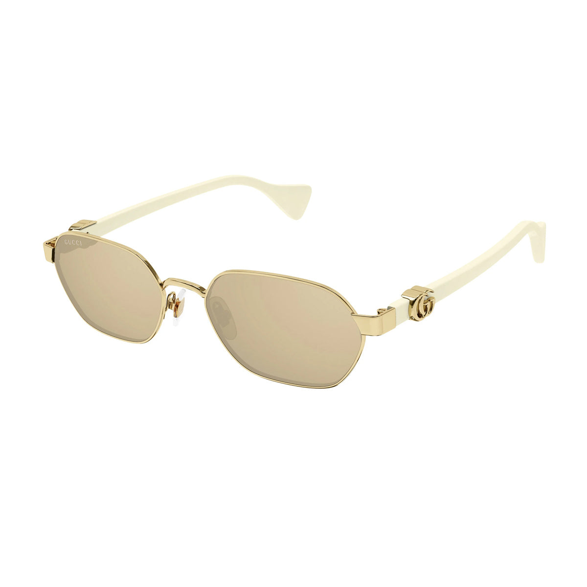 Gucci GG1593S LINE GG LOGO 002 Oro Acetate/ Metal Occhiali Sole
