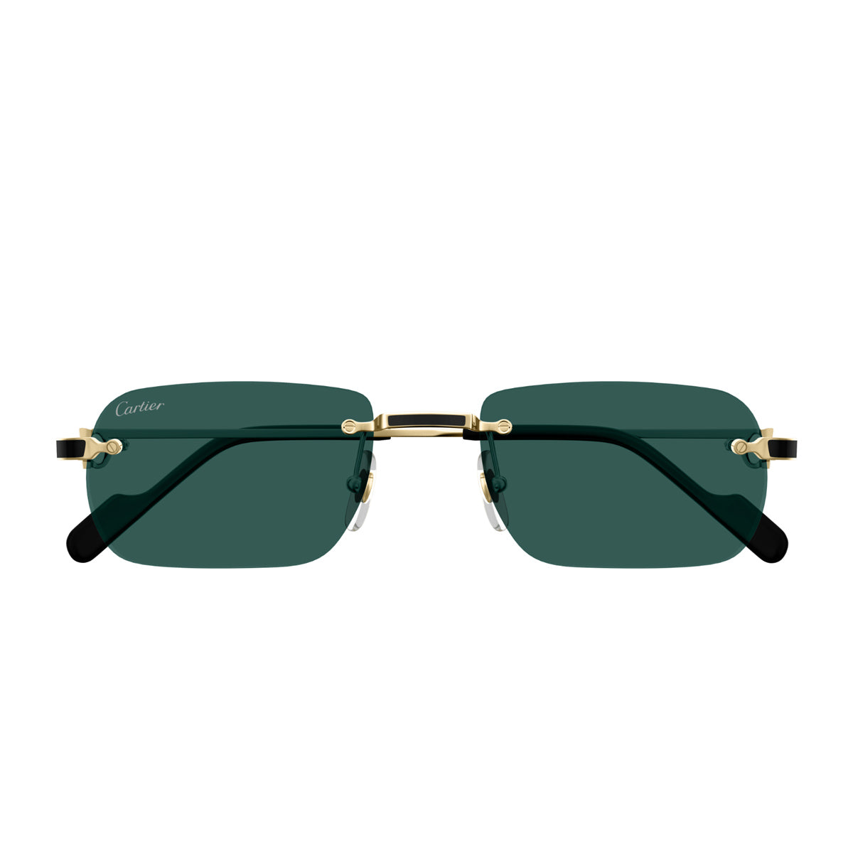 Cartier CT0498S C de 003 Gold Green Oro Metal Occhiali Da Sole