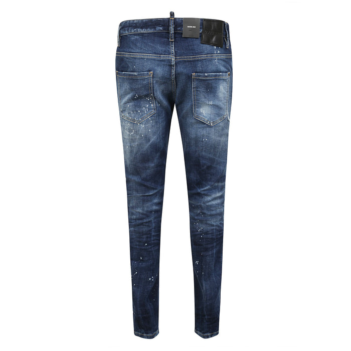 Skater Jean Navy Blue Pantaloni