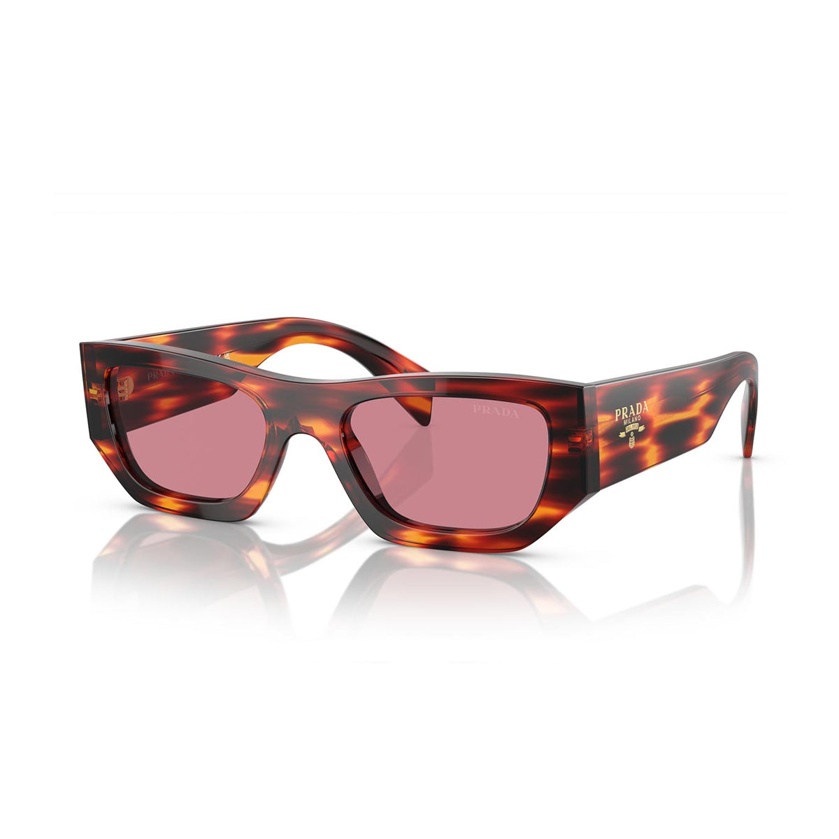 PRA01S 13O80B Arancione Acetate Occhiali Sole