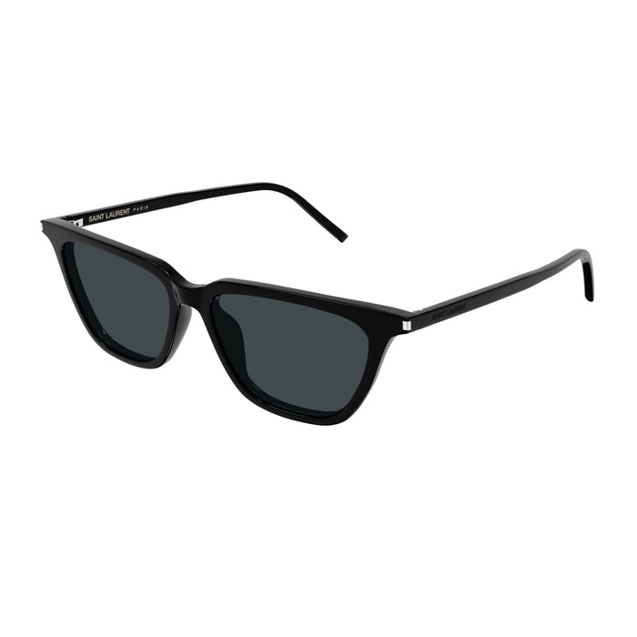 Saint Laurent SL 889 Sulpice Thin 001 Black Nero Recycled Acetate Occhiali Da Sole