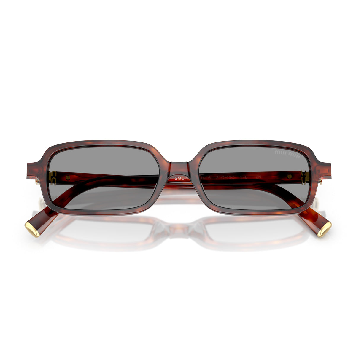 Miu 0MU 11ZS 21C40O Havana Mahogany Marrone Acetate Occhiali Da Sole