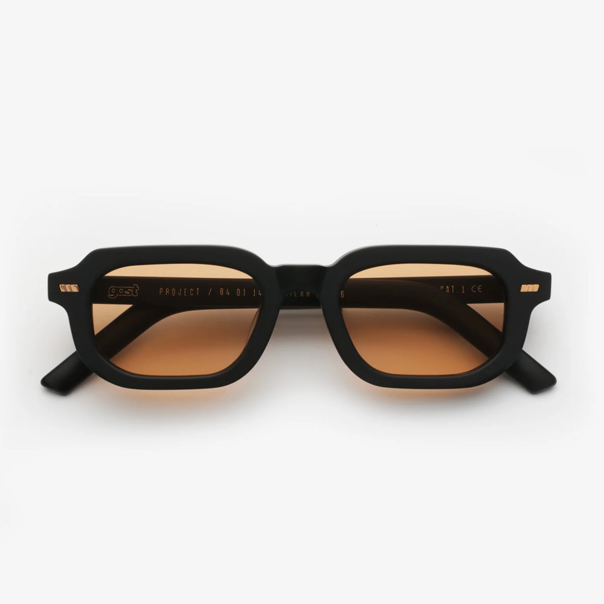 Gast Pai PA04 Nero matte Acetate Occhiali Da Sole