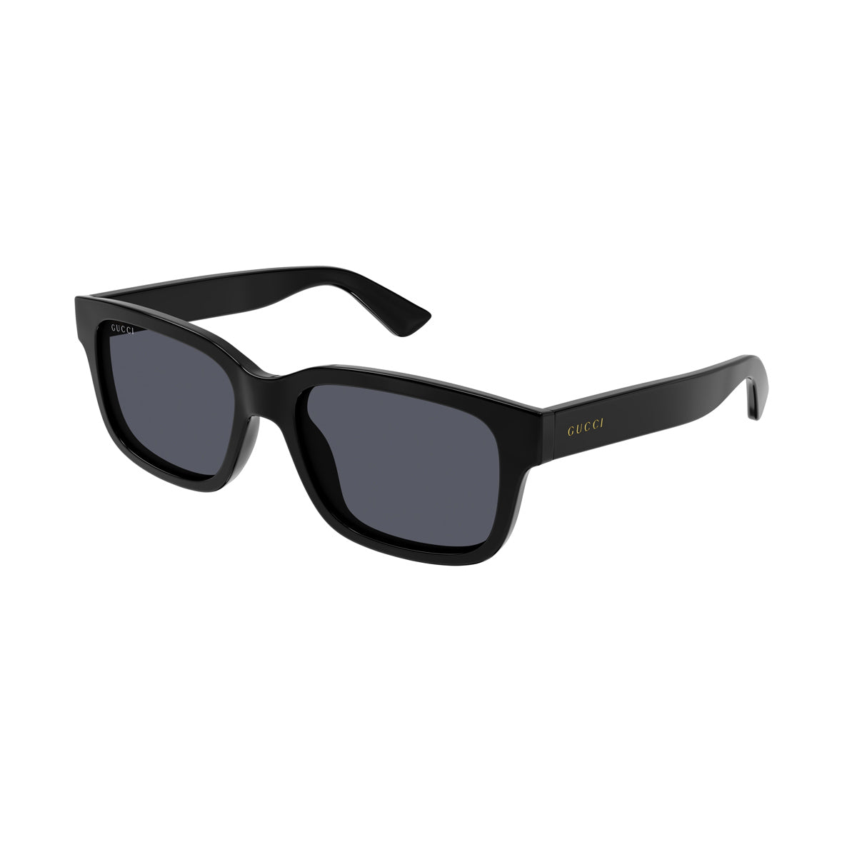 GG1583S LINEA LETTERING 001 black grey Nero Injected Occhiali Sole