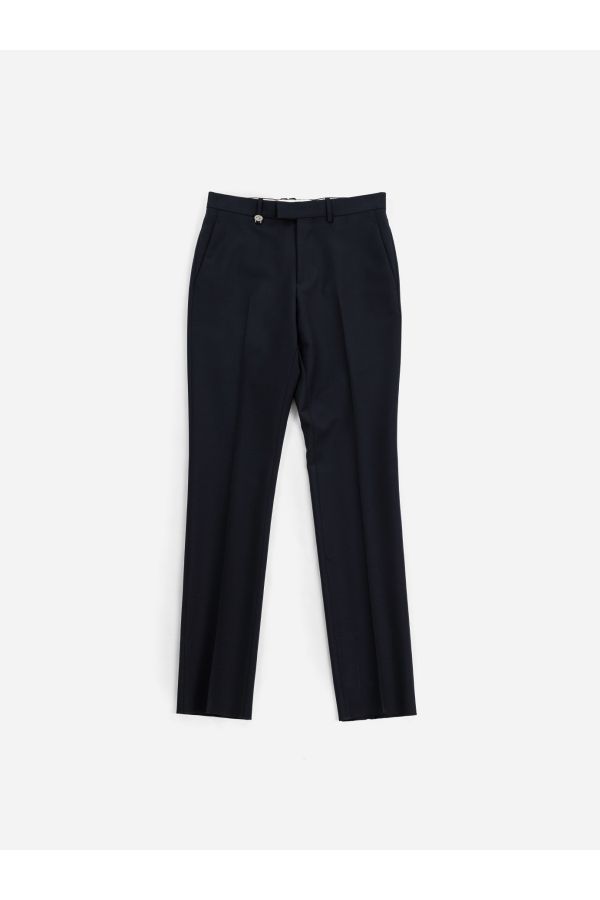 Burberry Wool trousers in navy
