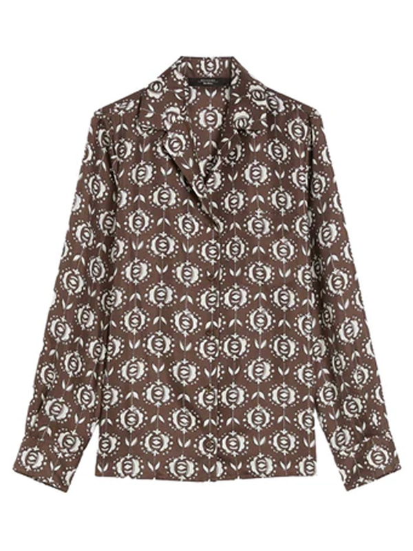 Weekend Maxmara Oncia Shirt Brown Women >> Rtw Shirtpolo