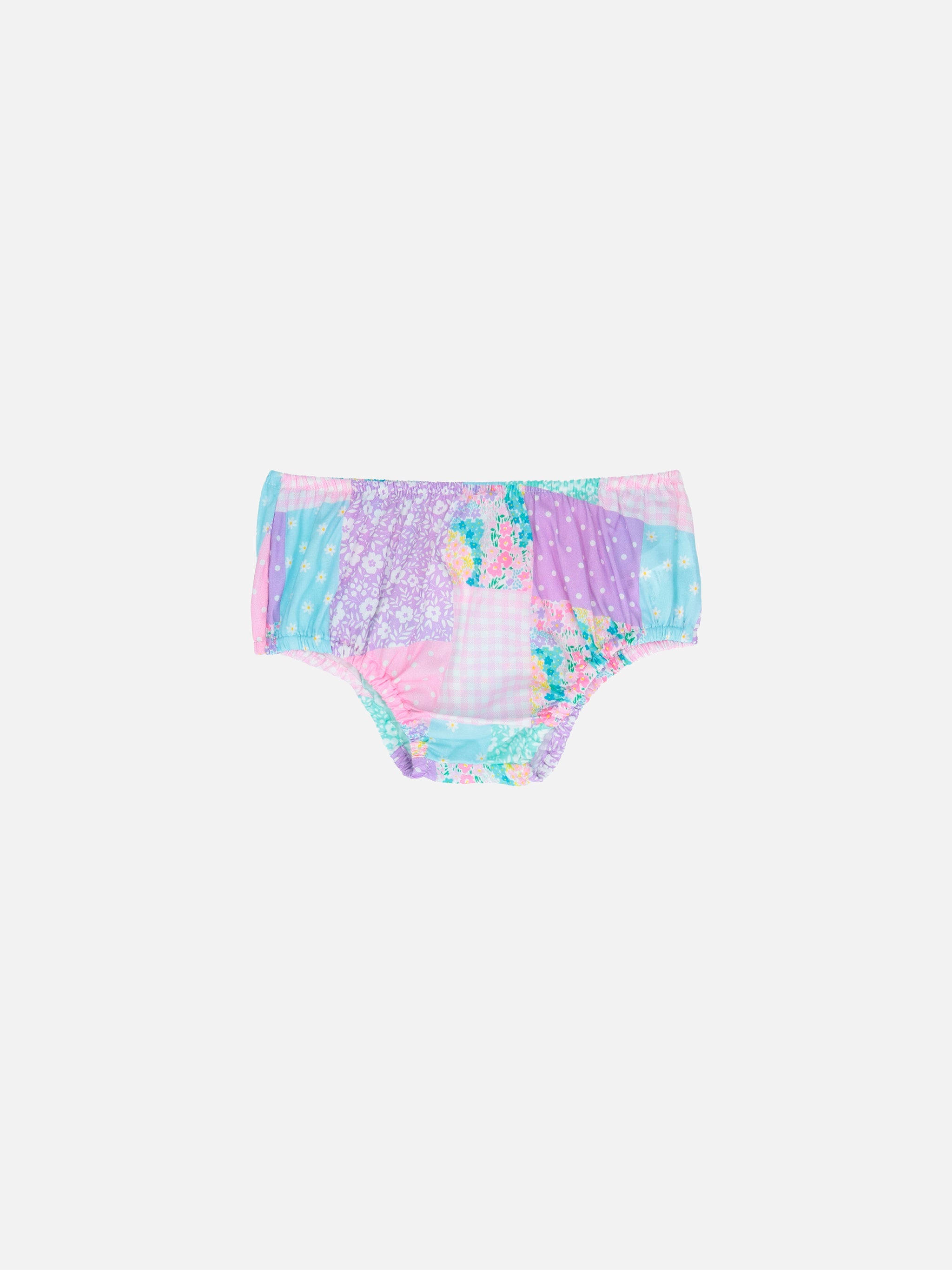 Infant Bloomers Pimmy With Gingham Print Bottom_apparel