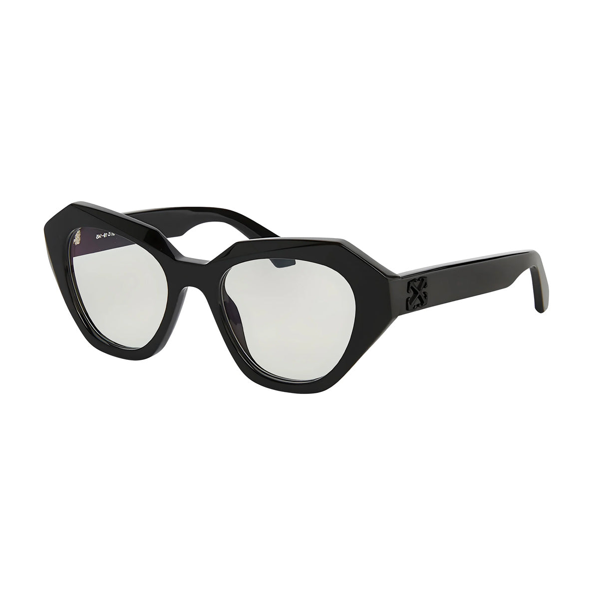 Off White OERJ074 STYLE 74 1000 Black Nero Acetate Occhiali Vista