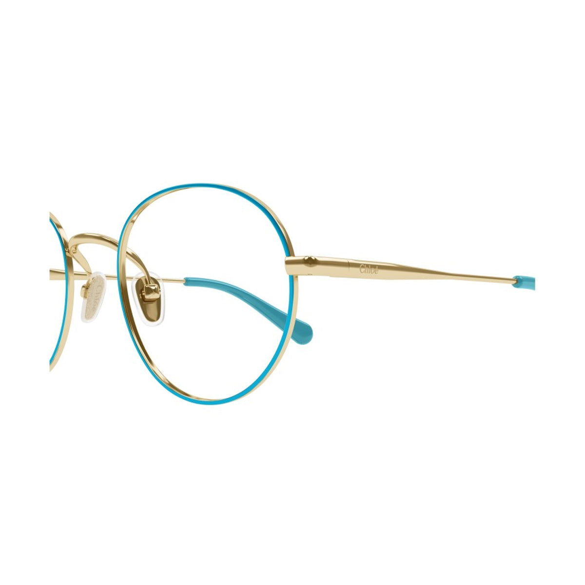 CC0024O Linea Chloé Junior 003 Oro Metal Occhiali Vista