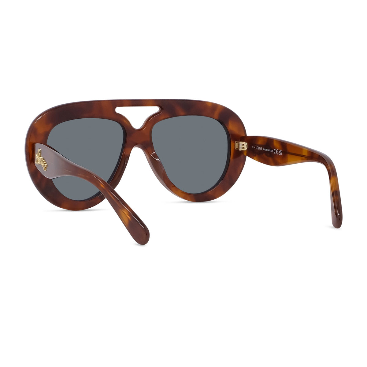 Loewe LW40144U Curvy 53V Havana Marrone Acetate Occhiali Da Sole