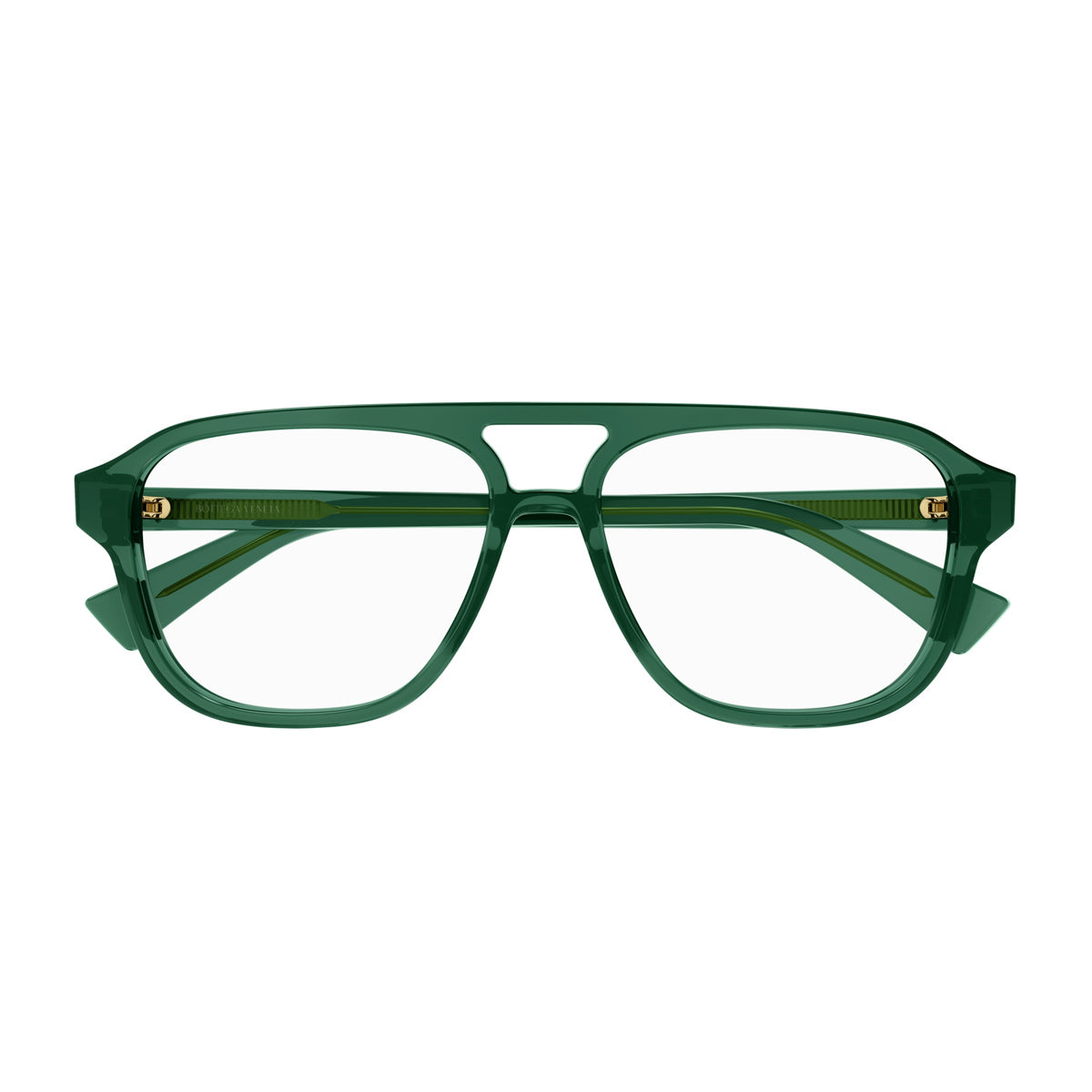 Bottega Veneta BV1294O Linea New Classic 003 Green Trasparent Verde Acetate Occhiali Da Vista