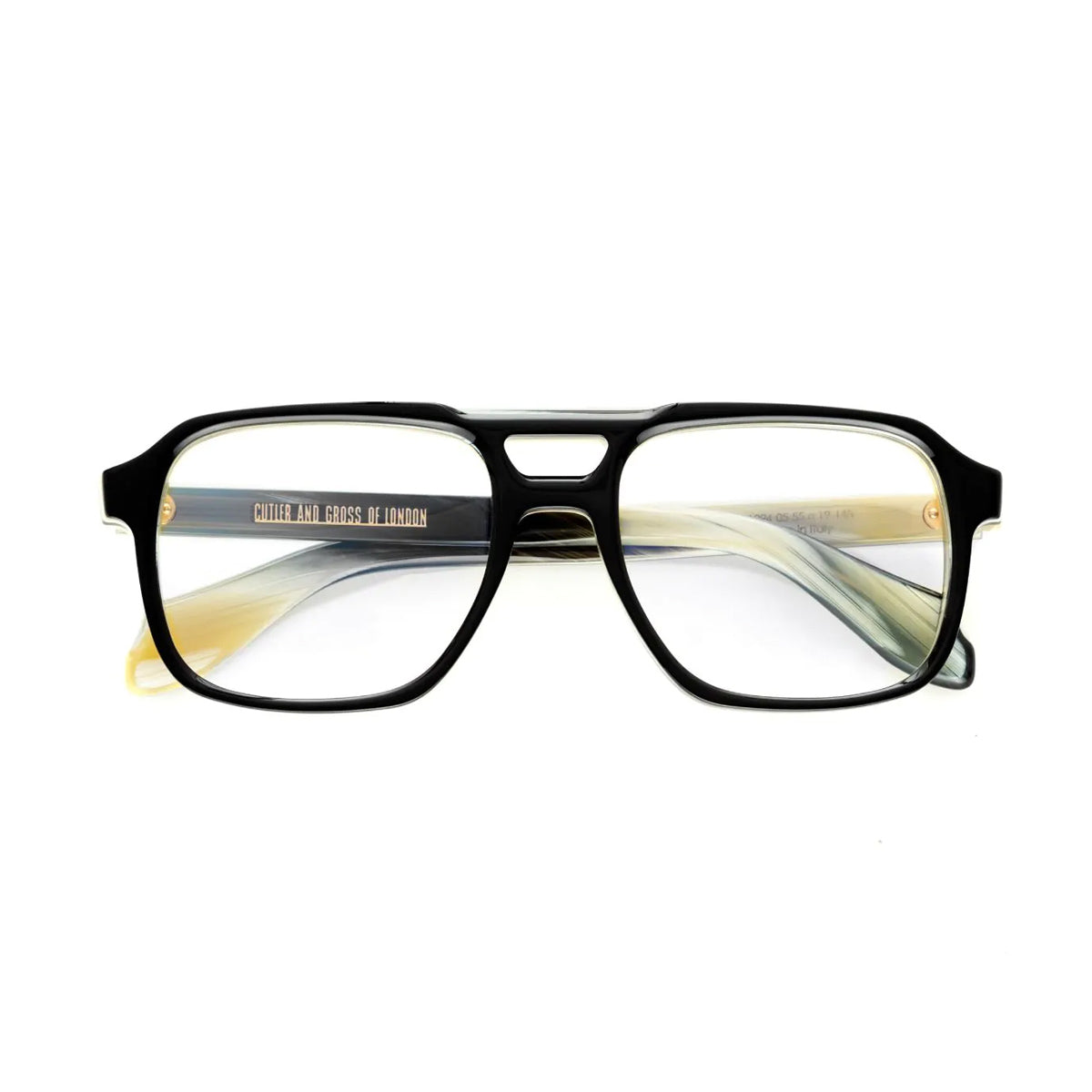 Cutler And Gross 1394 05 BLACK ON HAVANA Nero Acetate Occhiali Da Vista