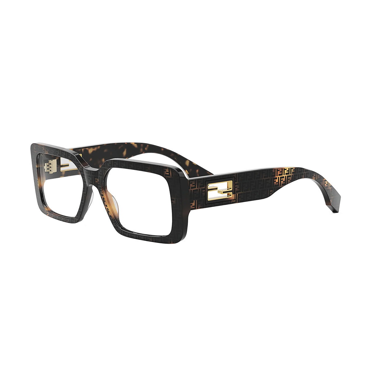 FE50072I 055 Marrone Acetate Occhiali Vista