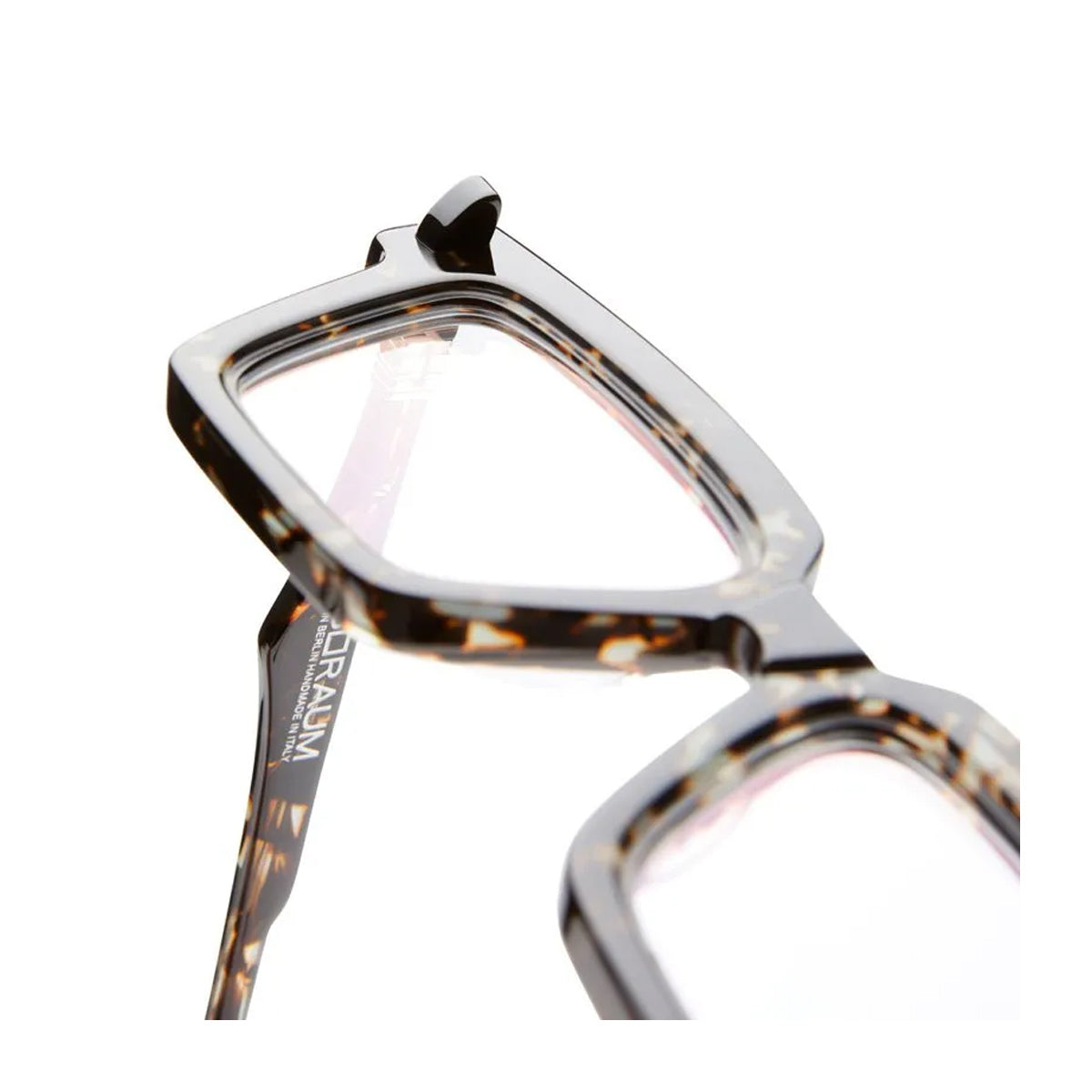 Kuboraum Maske Q2 GYH Grey Yellow Havana Grigio Acetato Mazzucchelli Occhiali Da Sole