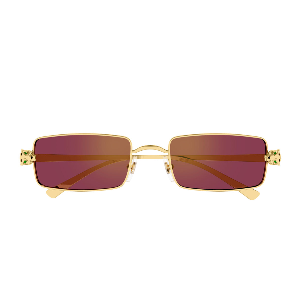 CT0473S PANTHÈRE DE CARTIER 002 Gold Oro Metal Occhiali Sole