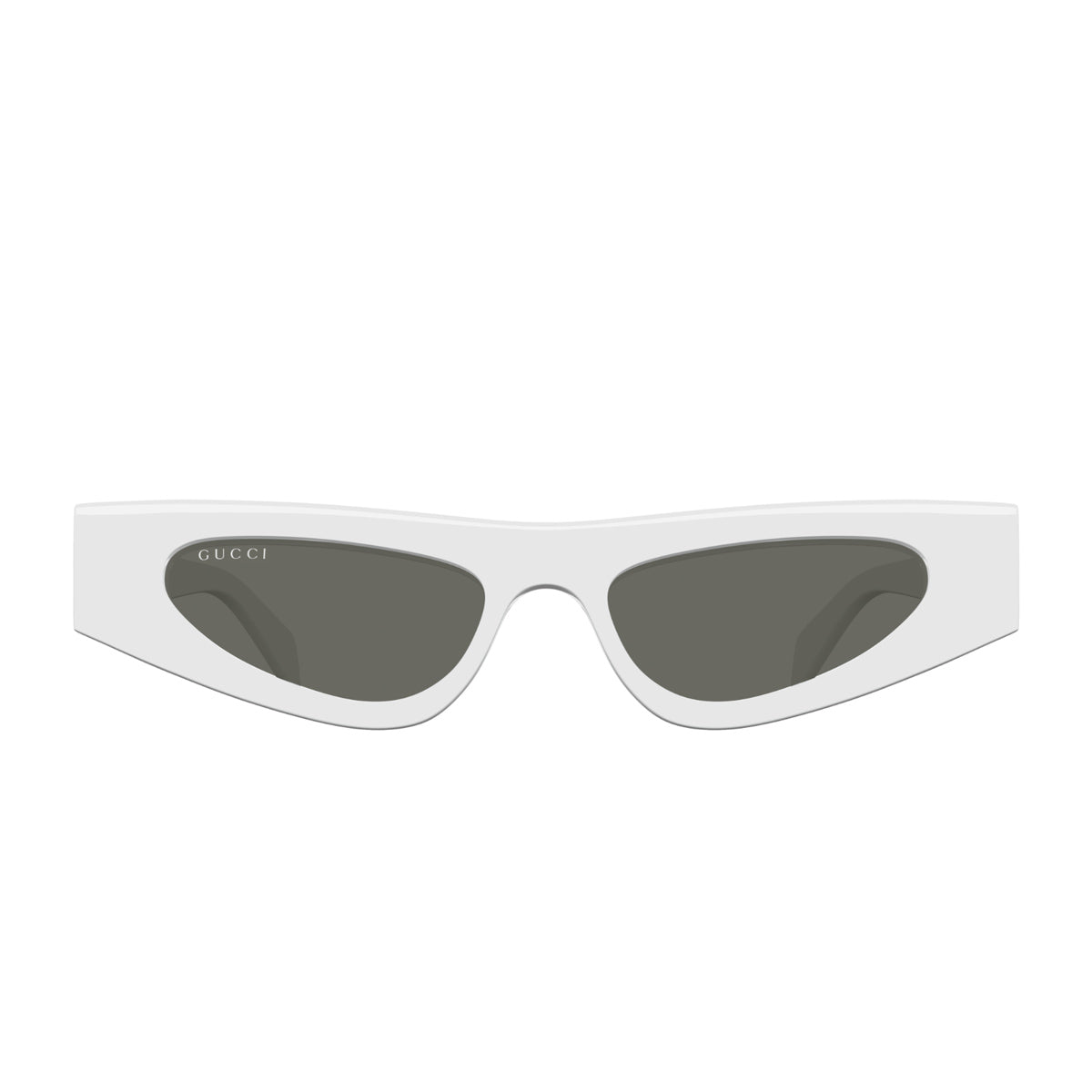 Gucci GG1779S Linea Fashion 002 White Grey Bianco Acetate Occhiali Da Sole