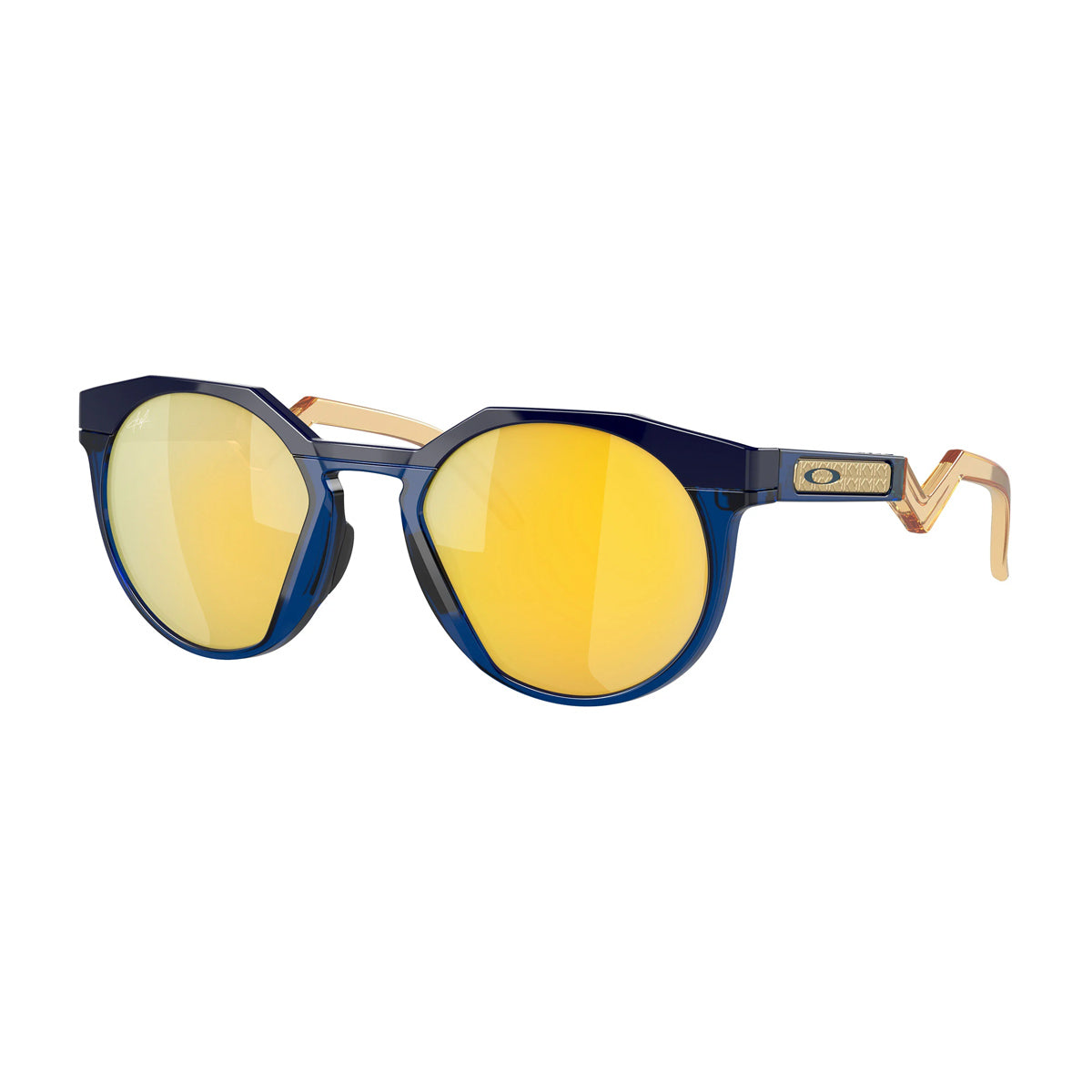 OO9242-HSTN 924211 Navy-transparent blue Blu Propionate Occhiali Sole