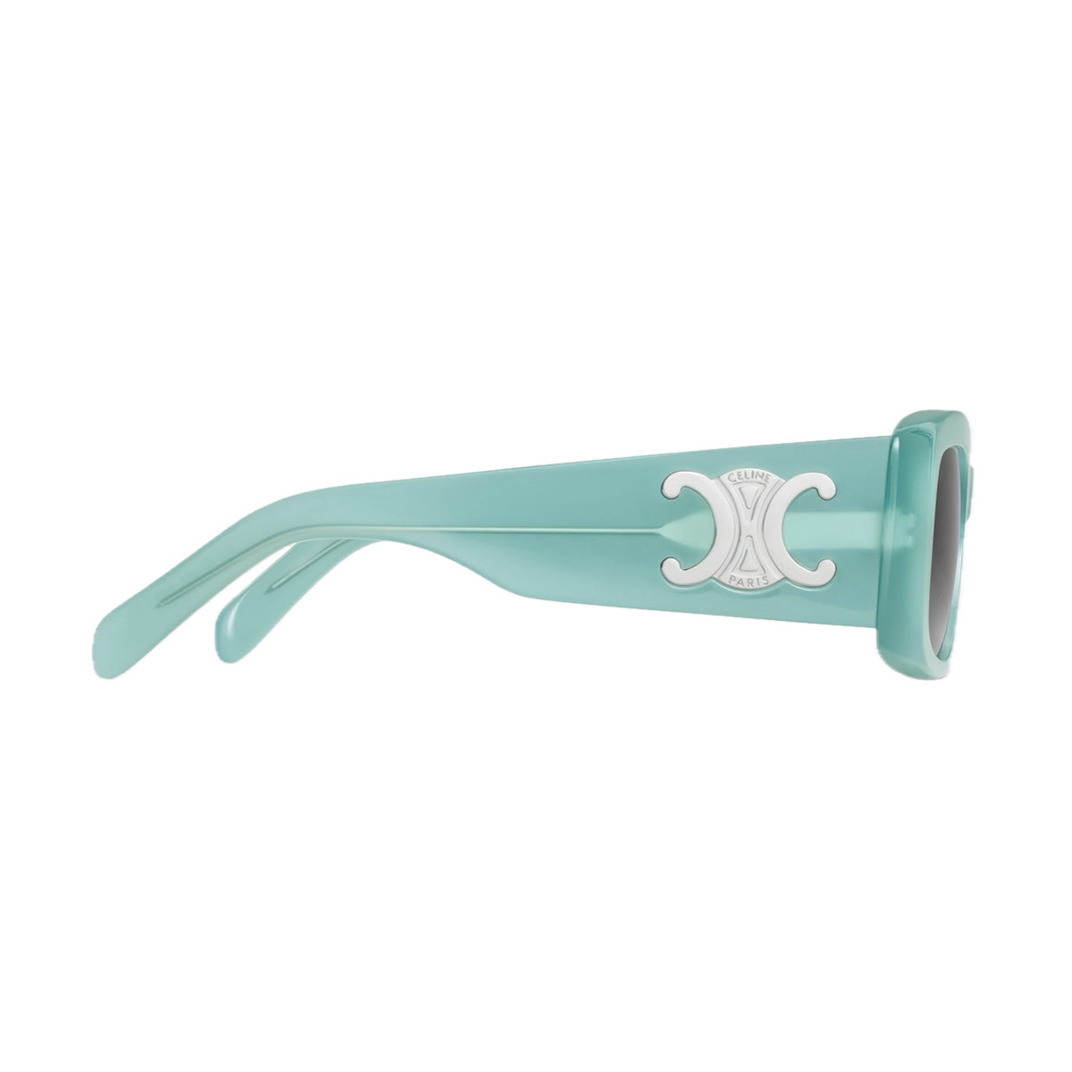 CL40282U TRIOMPHE XL 93a Turchese Acetate Occhiali Sole