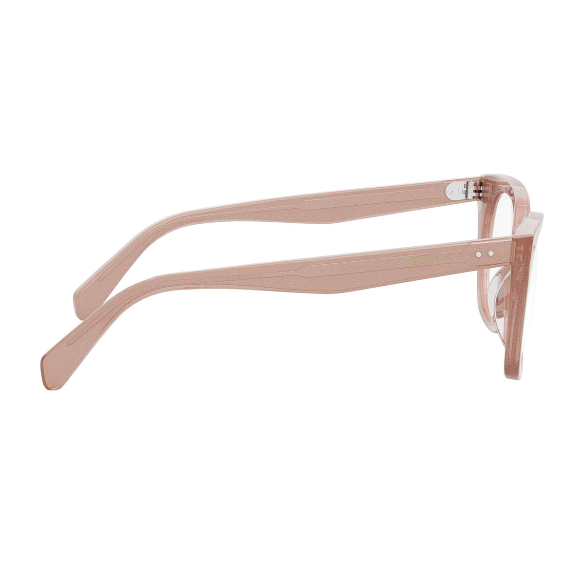 Celine CL50116I Thin 074 Rose Silver Glitter Rosa Acetate Occhiali Da Vista