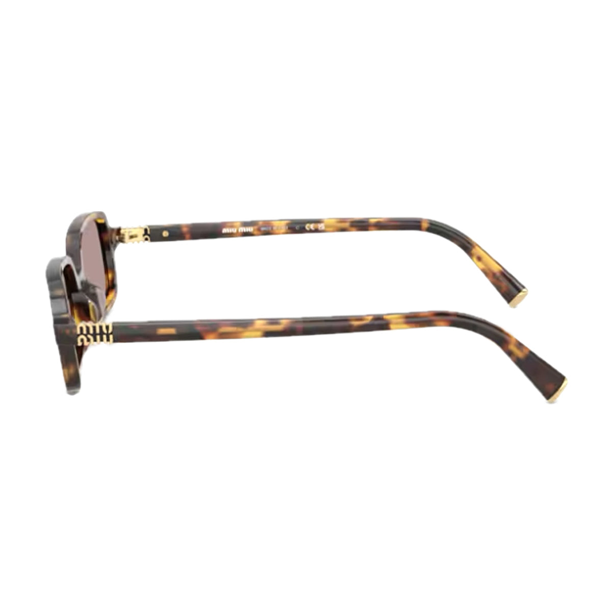 Miu 0MU 11ZS Regard 14L20I Havana Miele Marrone Acetate Occhiali Da Sole