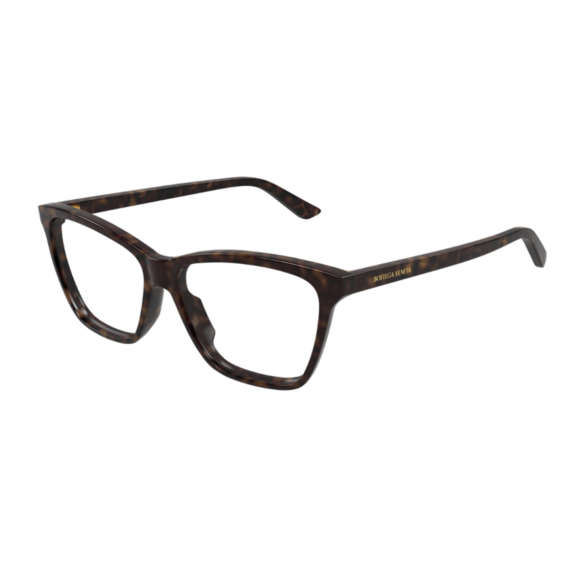 Bottega Veneta BV1421O Linea Logo 002 Havana Recycled Acetate Occhiali Da Vista