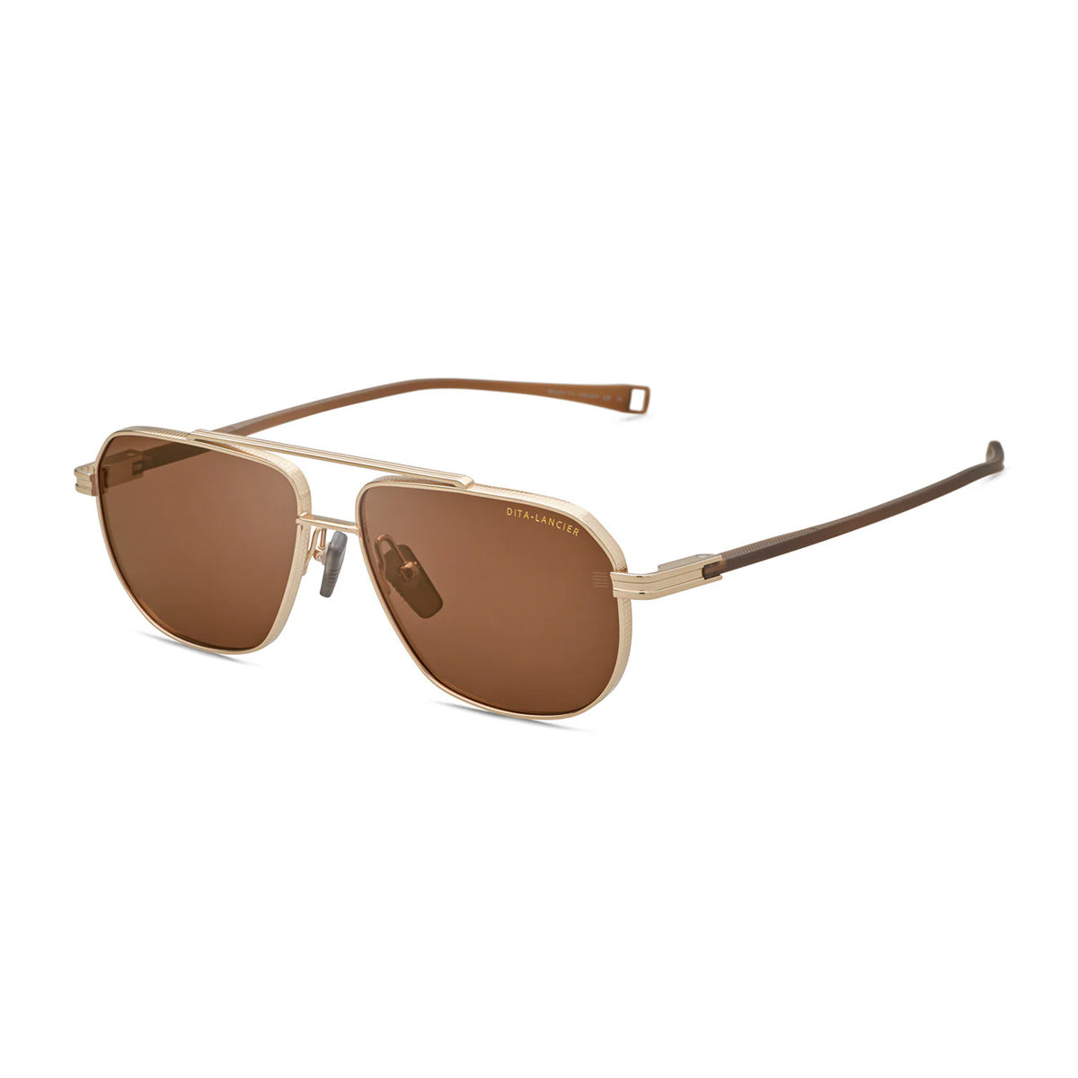Dita Lancier LSA 424 01 Gold Sand Polarized Oro Titanium Occhiali Da Sole