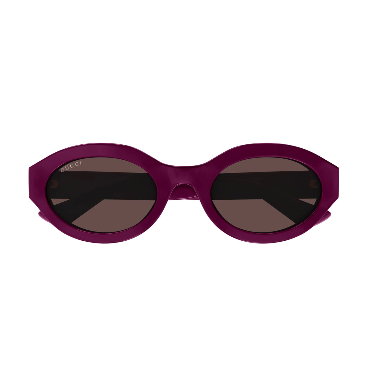 GG1579S LINE GG LOGO 004 fuchsia brown Rosso Injected Occhiali Sole