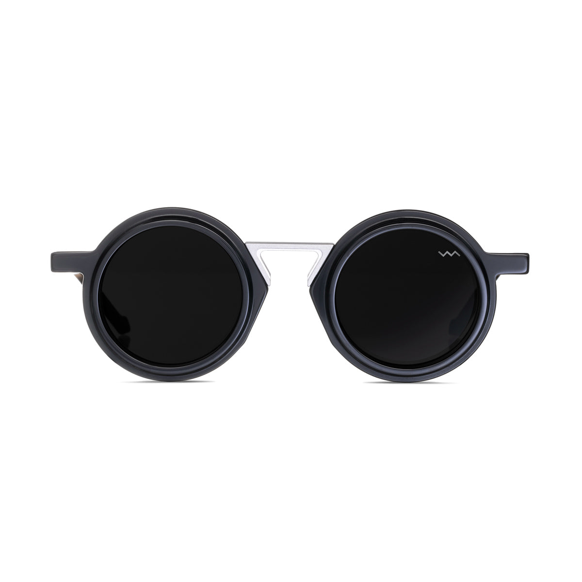 WL0058 White Label BLACK MATTE Nero Bio-acetate Occhiali Sole