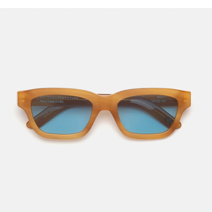 Milano Bagutta Beige Celluloid Occhiali Sole