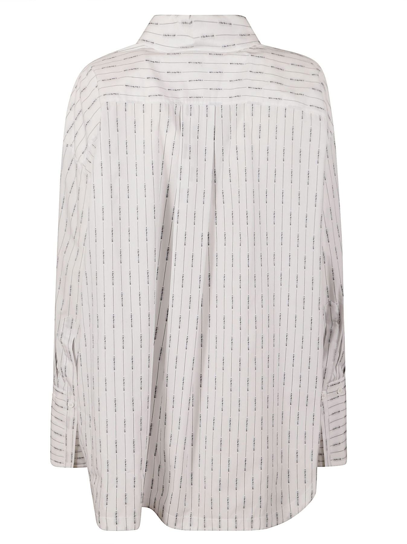 242WCH04-C078 Bianco Cotton. made In Italy. Camicia