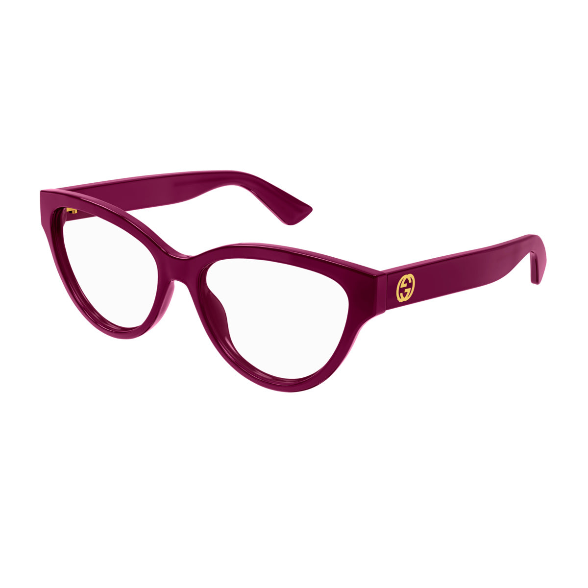 Gucci GG1581O Linea GG LOGO 003 Fuchsia Rosa Acetate Injected Occhiali Da Vista