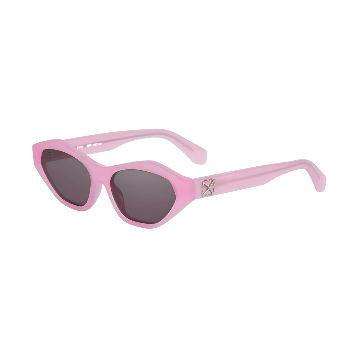 Off White OERI13H KENT 3007 Pink Dark Grey Rosa Acetate Occhiali Da Sole