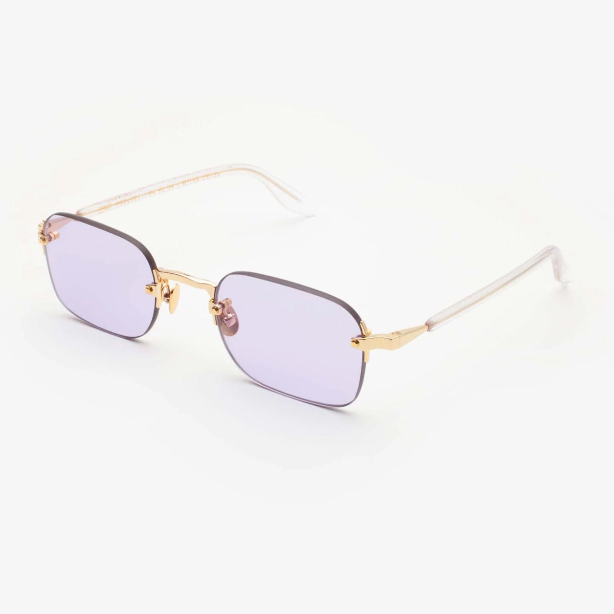 Gast Domsa DOM04 Gold Light Violet Oro Metal Occhiali Da Sole
