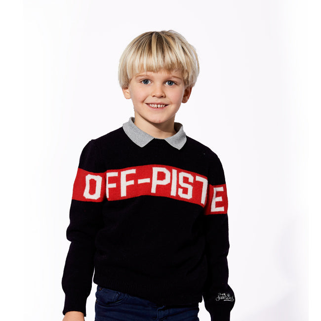 Off-Piste Boys Sweater Blue