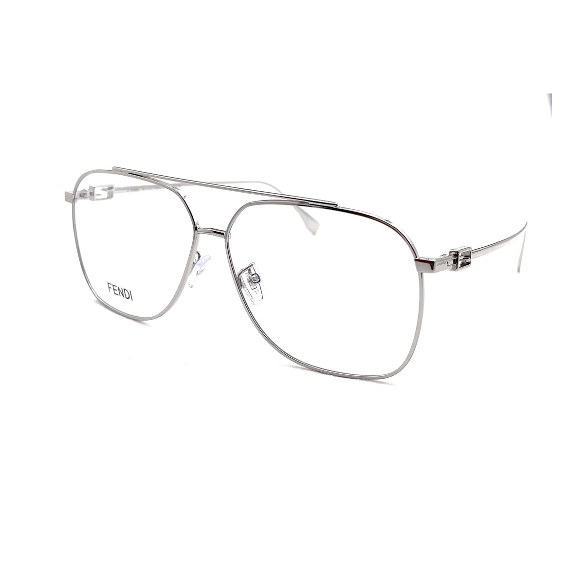 FE50083U 016 Argento Metal Occhiali Vista