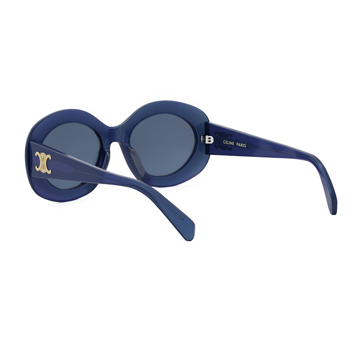 Celine CL40292U Triomphe 90V Blue Blu Acetate Occhiali Da Sole