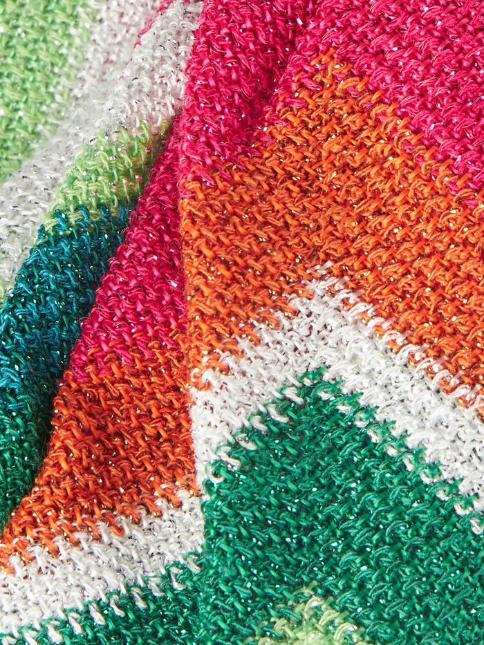 Ivy Multicolor Chevron Knit Headband __single__ Head Band