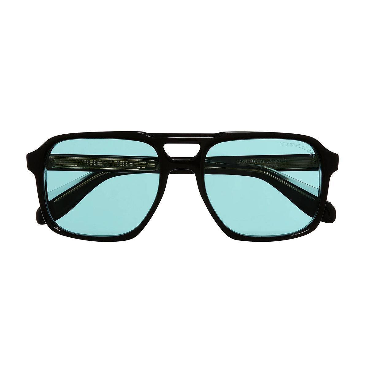Cutler And Gross 1394 01 Nero Acetate Occhiali Sole