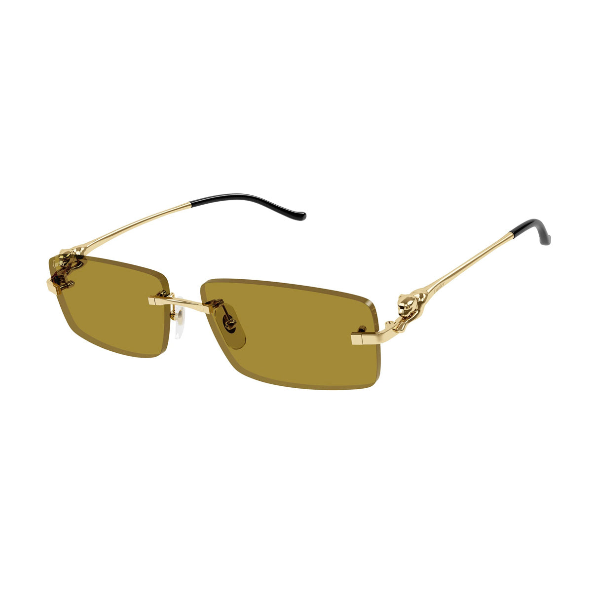 CT0430S PANTHÈRE DE CARTIER 003 Gold Oro Metal Occhiali Sole