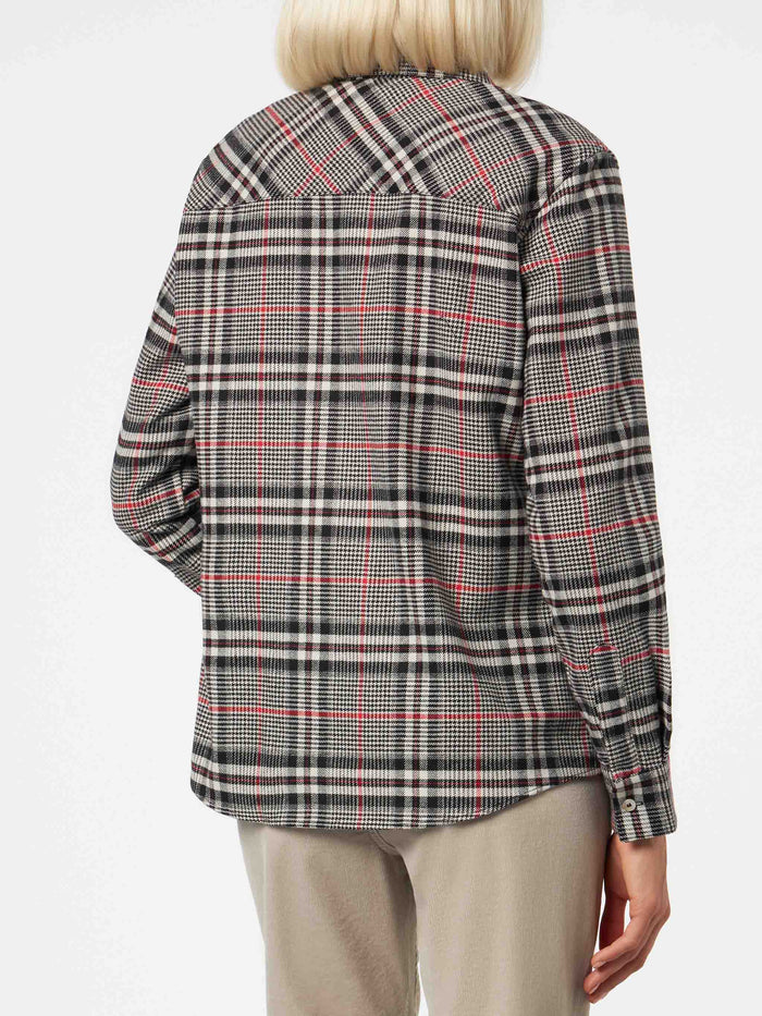 Deer Prince Of Wales Overshirt Black Shirt