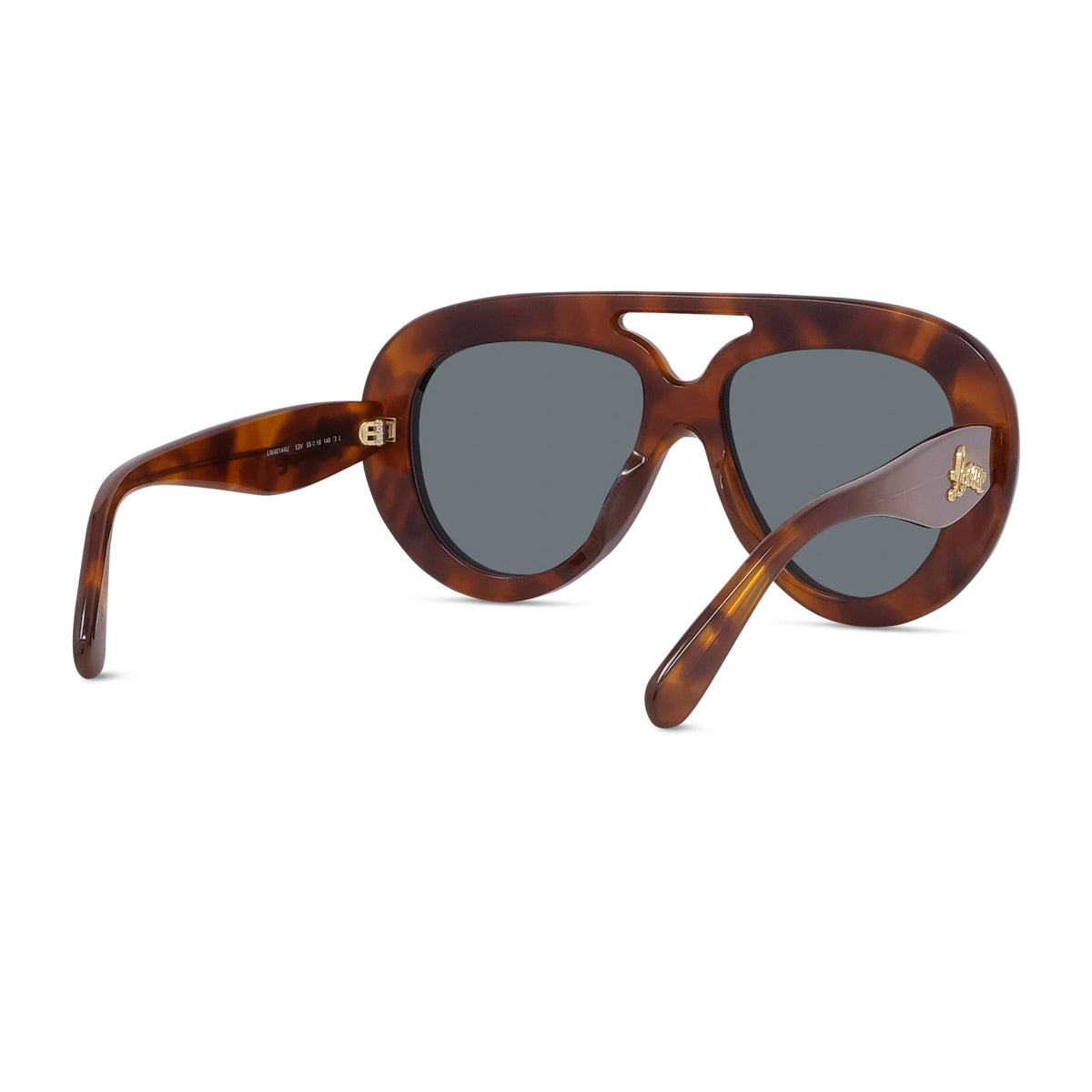 Loewe LW40144U Curvy 53V Havana Marrone Acetate Occhiali Da Sole
