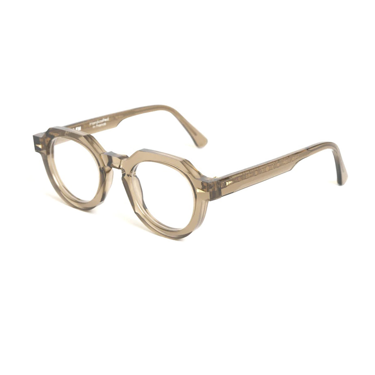 Ahlem Petits Champ Smokedlight Beige Acetate Occhiali Da Vista