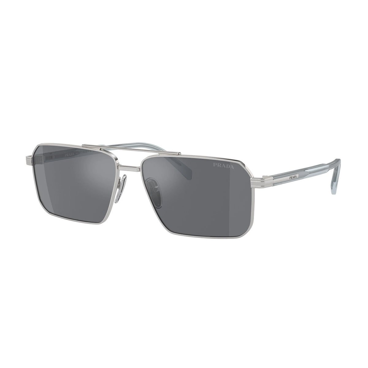 Prada PR A57S 1BC175 Argento Metal Occhiali Da Sole
